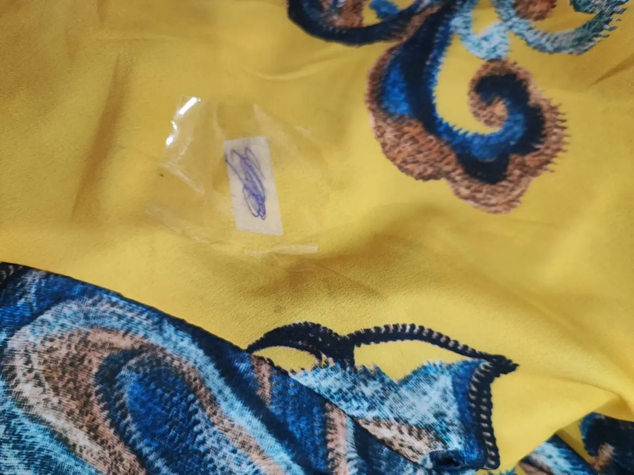 3422-پیراهن ایتالیایی ترمه (ایراد دار)